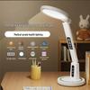 LED Desk Lamp: Eye Protection, Bedside & Study Light for College Dorm; Night Light with Charging & Timer; Compact & Stylish Design