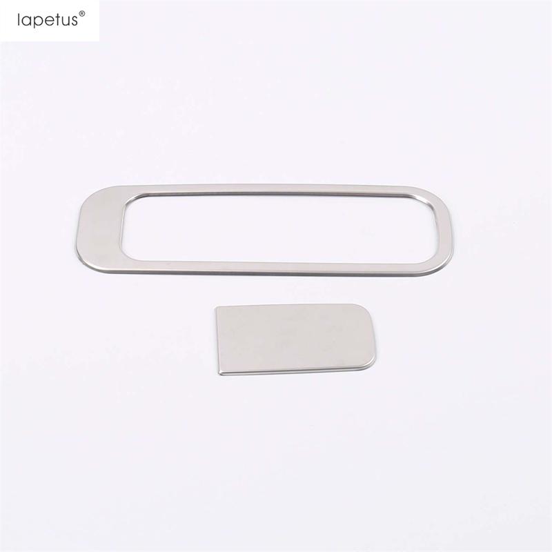 Rückspiegel-Taste / A-Säulen-Lüftungsgitter / Handschuhfachdeckel-Zierleiste Für MG ZS EV 2018 - Edelstahlzubehör Innenraum