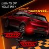 LED Rear Bumper Reflector Lights For Mazda CX-3 CX3 2015 2016 2017 2018 2019 Brake Warning Dynamic Turn Signal Lamps Left/Right