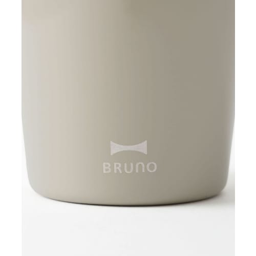 BRUNO Stainless Steel Double-Wall Vacuum Insulated Green Ceramic-Coated Tumbler, Tall, 450cm, BHK273-GY, Perfect Mother's Day Gift