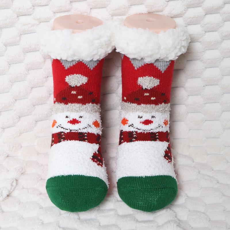 

Children s Floor Socks Indoor Socks Home Slippers Socks Baby Toddler Socks Boys and Girls Cotton Socks 21-25 (15cm) красный