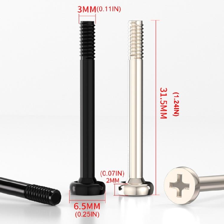 Reusable Computer Case Fan Long Screw Modified PC Cooling Fan Screw Stability Cooling Fan Mount Screw for PC Accessories