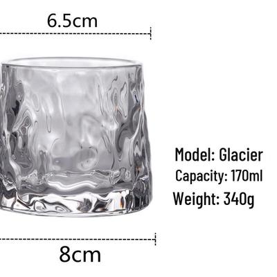 Rotierende Eisberg Whiskey Tumbler Gläser - Set mit 3