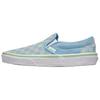 Classic Slip-On Checkerboard - Crystal Blue Unisex Sneakers Pink VN000D6YCAU