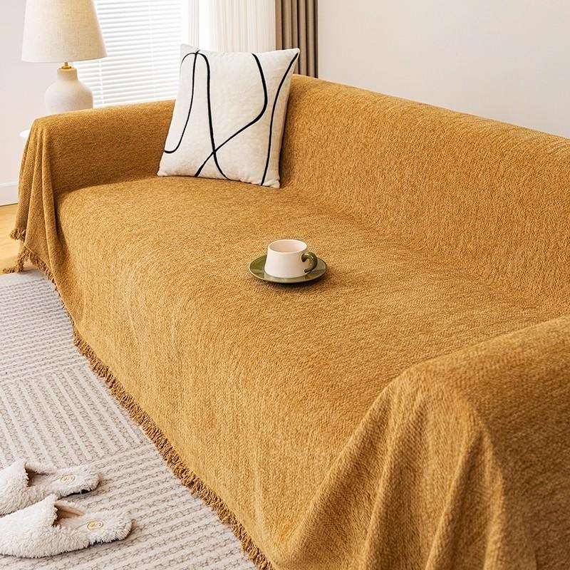 Modern Simple Chenille High-end Sofa Cover Cloth Universal Sofa Towel in All Seasons Full Cover Cover Blanket Dirt-resistant