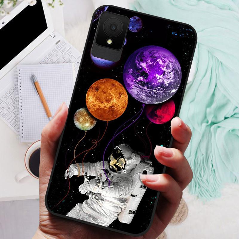 for TCL 502 Case Soft TPU Silicone Phone Covers for TCL 501 503 Case Bumper TCL502 Shockproof Coque Cover Luxury Cute Cartoon