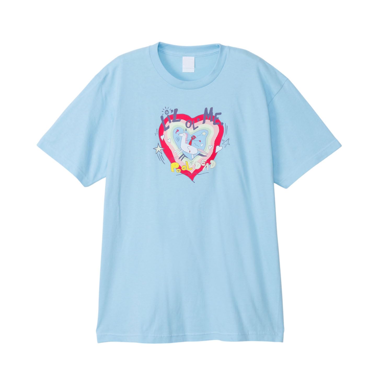 

Small Planet Marvel 50 Design T-Shirt 46 Deadpool/Unicorn, Size L, Light Blue