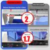 POWERKING Stackable Slanted Parts Bin