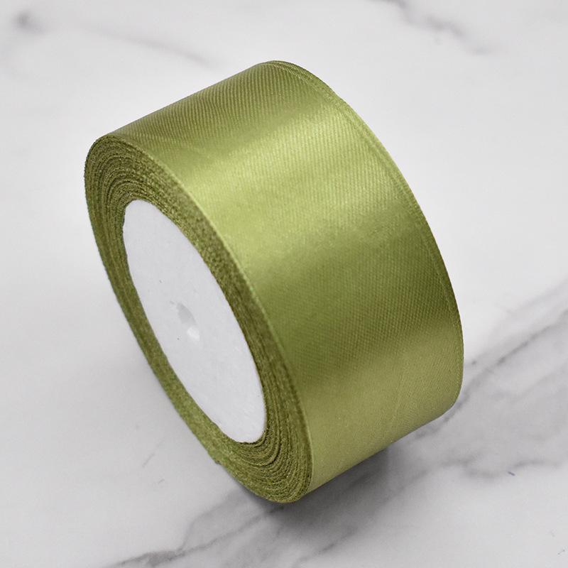 Hanfan 4cm Satin Ribbon for Wedding, DIY Crafts, Cake Decoration, Fresh Flowers & Gift Packaging.