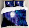 3pcs Bedding Set Aurora Borealis Home Textile Duvet Cover Pillow Case Boy Kid Teen Girl Bedding Covers Set
