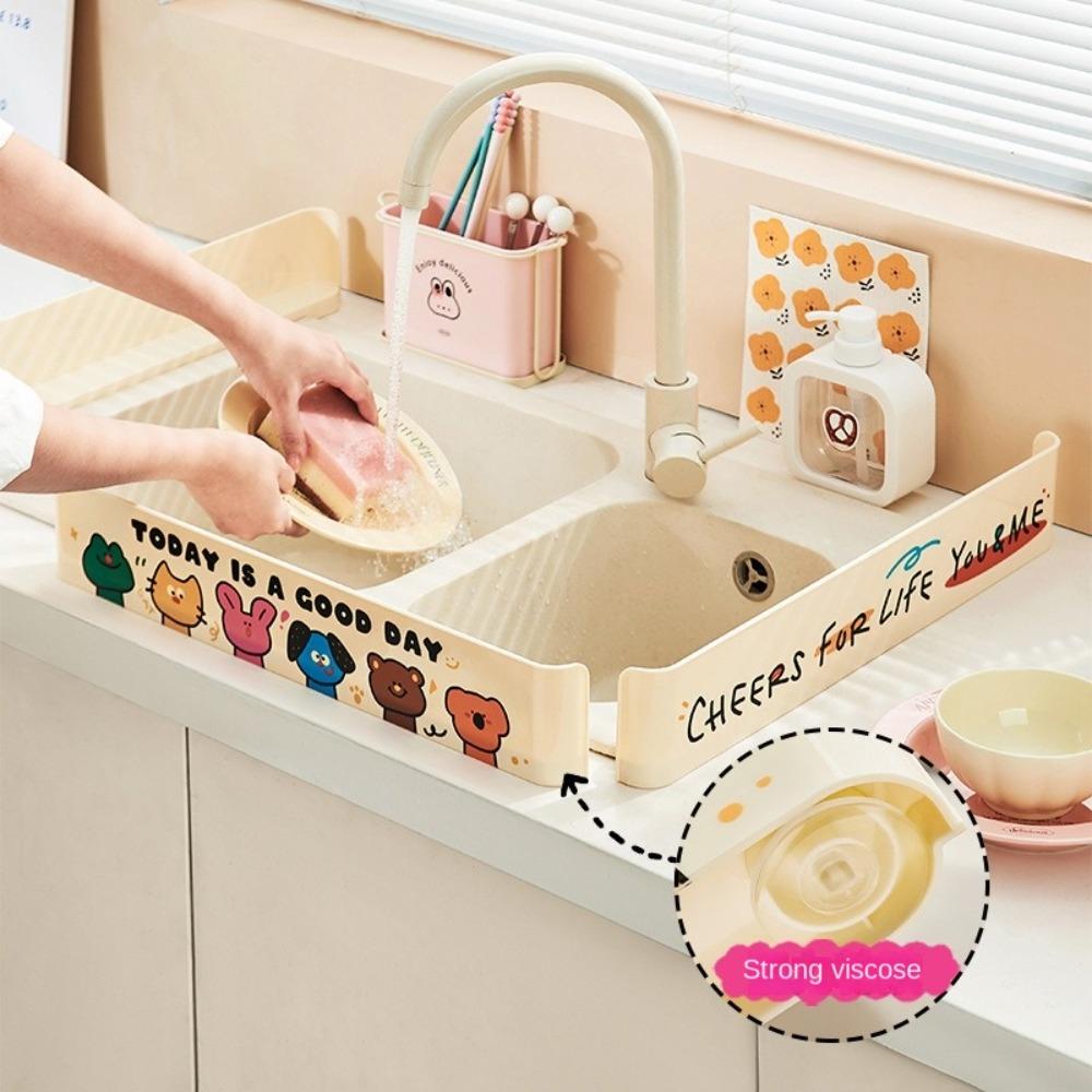 

Plastic Laundry Sink Baffle Splash Proof Splash Proof Baffle Laundry Room Style B