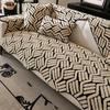Special-Shaped Sofa Cushion Universal In All Seasons  New Non-Slip Seat Cushion One-Piece Leather Straight Row Sofa Cover Cover Cloth