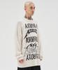 AJOBYAJO Total Logo High-Twist Yarn Sweater [Ivory]