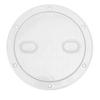 Boat Round Inspection Hatch, 6" Deck Plate Inspection Hatch Cover Round White Non Slip Anti Aging Marine Yacht Parts
