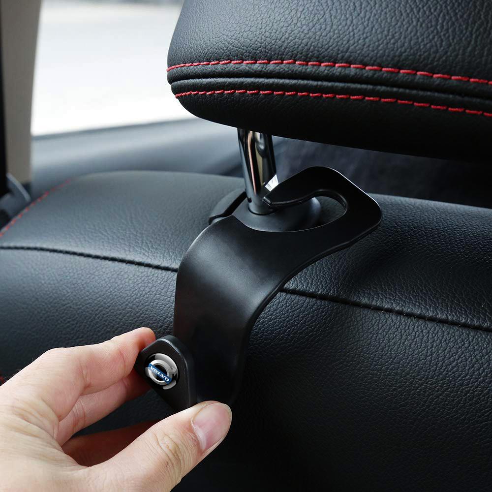 2/4Pc Car Seat Hooks Rear Seat Storage Bracke for Volvo Rdesign XC90 S60 XC60 V70 S80 S40 V50 V40 V60 XC70 XC90 XC70 XC90 S80