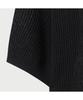 IRO Loom Cool Touch Short Sleeve Collared Knit - Black