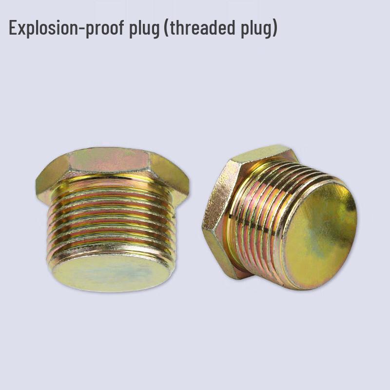 Guanshi G3/4 Carbon Steel Galvanized Explosion-Proof Plug
