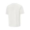 Li-Ning Comfortable Minimalist Letter Print Casual Quick-Dry Round Neck Short Sleeve T-Shirt Men Tops Off-White ATSV027-6