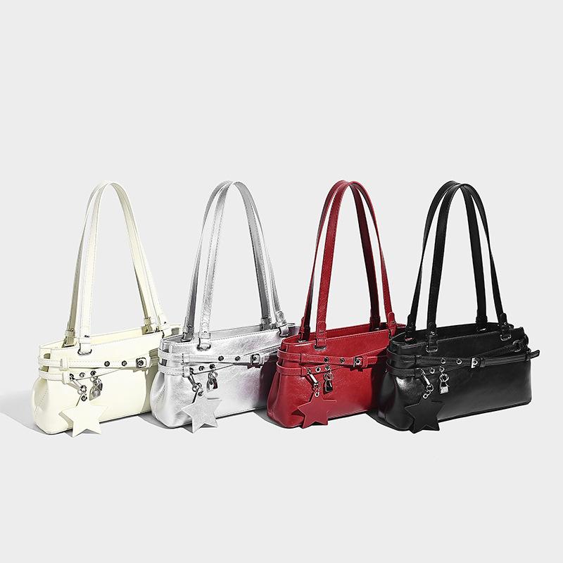 Underarm Bag with Fashionable Temperament, High-end Large Capacity, Fashionable and Versatile for Women, Single Shoulder Trendy Armpit Bag