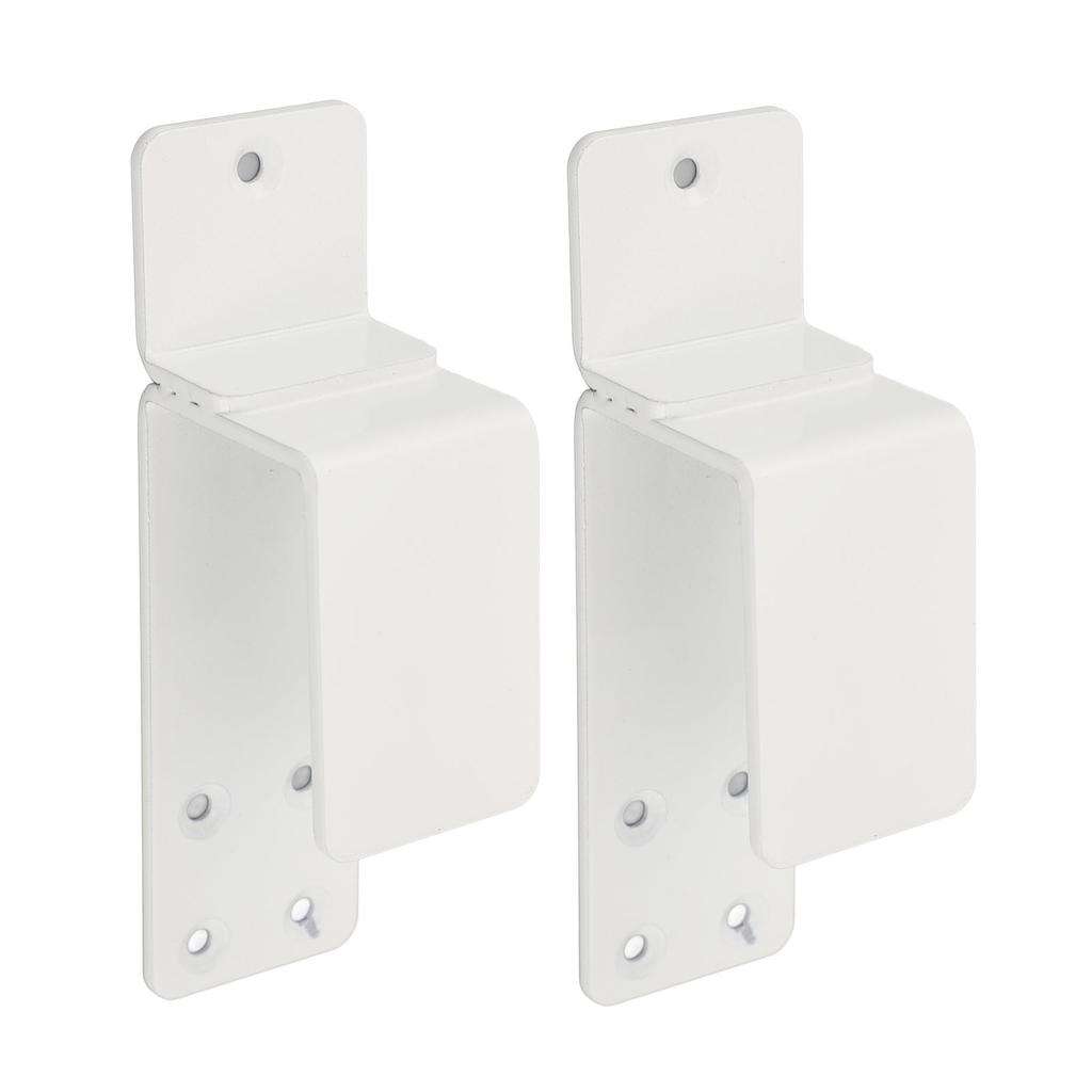 2 STK Dørbarrikadebraketter Åpen stangholder Karbonstål Enkel installasjon U-brakett for garasje