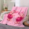 1pc Piglet Blanket Cute Piggy Throw for Room Decor, Soft Coverlet for Bed, Couch, Car, Travel, Camping, Office Nap