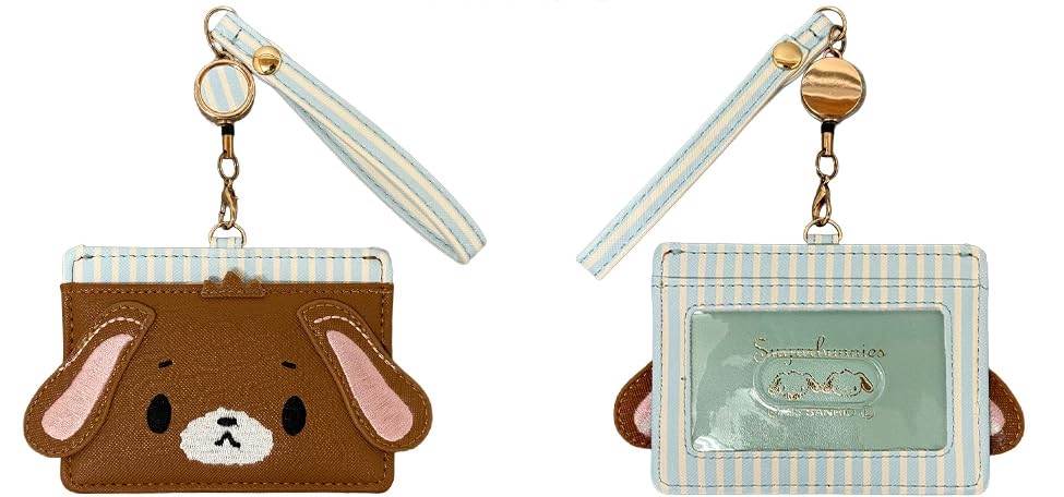 

Aldi Reel Pass Case Sugar Bunnies Kurousa Die-Cut MK1A-10SIK