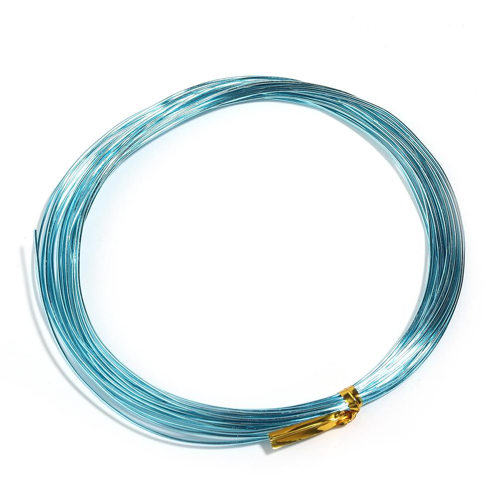 10M/rolls 0.6-1.2mm Anadized Aluminum Wire Versatile Handmade Crafts Metal Wire for Jewelry Making Beading Necklace Bracelet