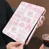 Melody Dot Acrylic IPad Case 11 Inch Air Rotating Pencil Holder