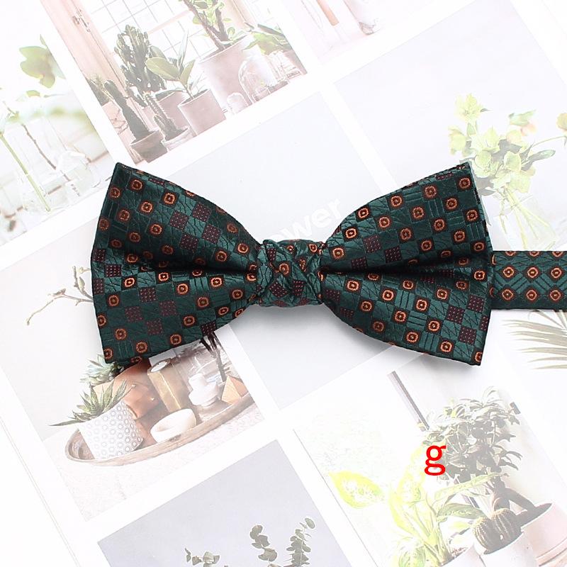 Men'S Bow Tie British Striped Business Bow Tie Wedding Groom Wedding Shirt Suit Bow Tie Accessories