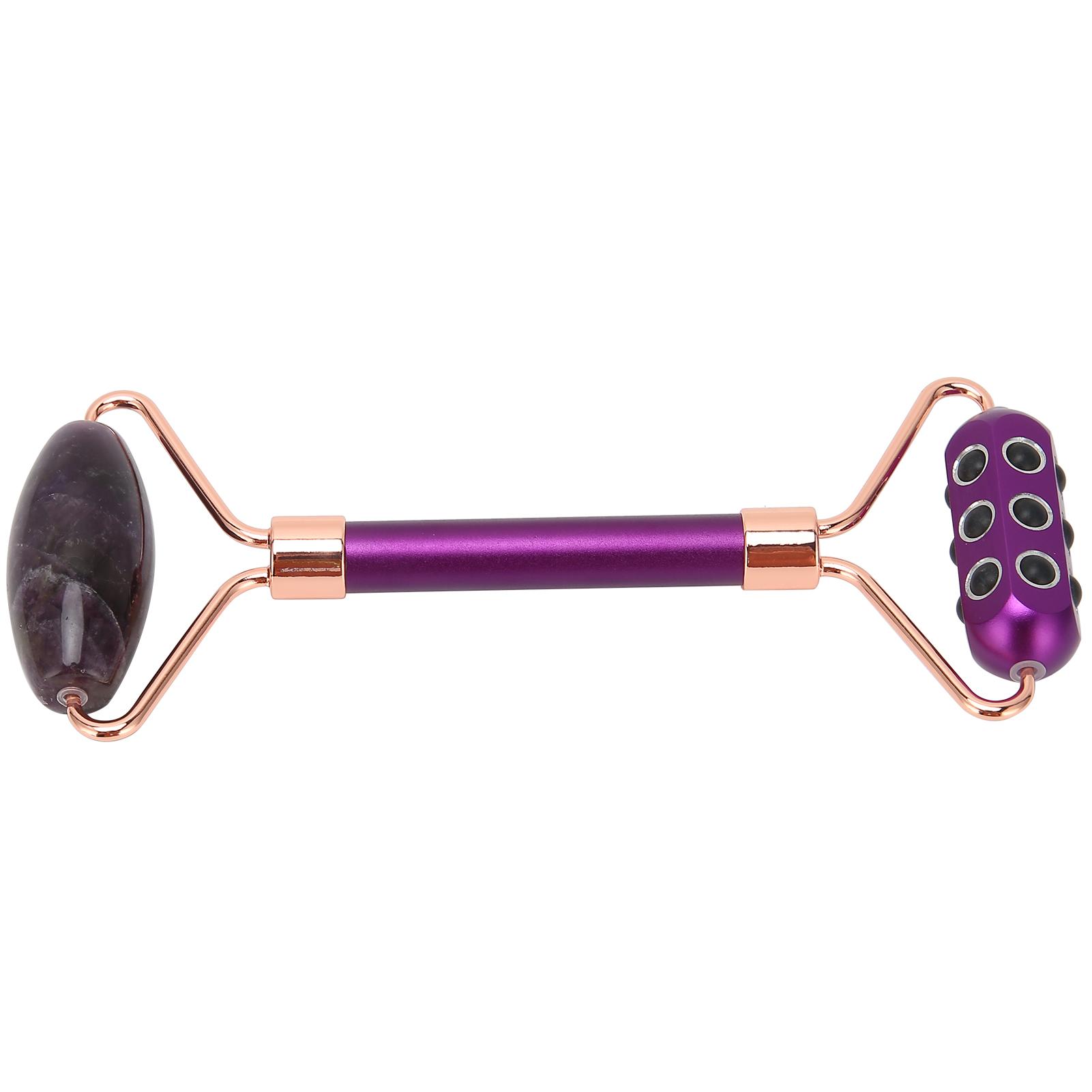 

Face Roller Massager Purple Jade Germanium Facial Skin Lifting Firming Beauty Tool