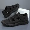 Outdoor men's summer mesh sandals, non slip hiking travel hiking shoes men's Roman shoes beach wading shoes casual sports shoes