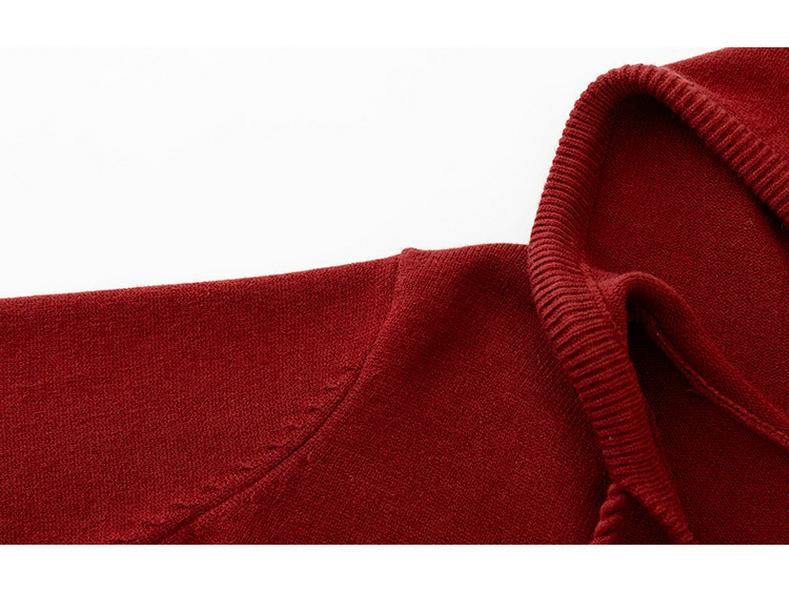 Plus Size V-neck Hooded Sweatshirt & Skirt Two-Piece Set - 2025 Winter Casual Knitwear for Women