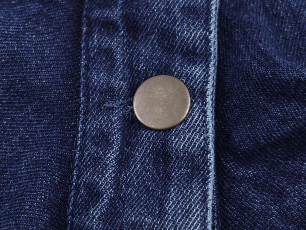 Moda femminile europea e americana: Camicia di Jeans a Strati Casual e Cintura con Jeans a Vita Bassa e Gamba Larga