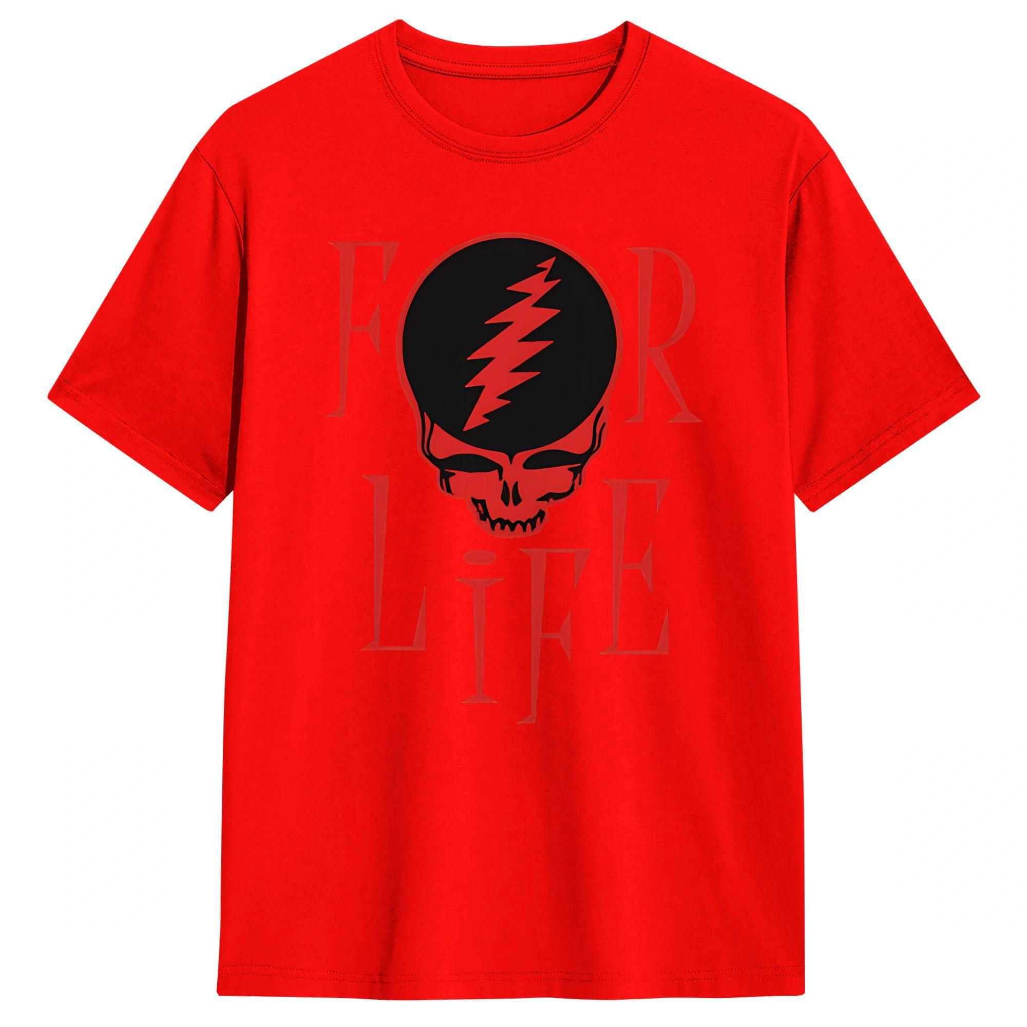 

Gratefuls Deadsl The Road Feeling Bad Cotton TShirt For Unisex Summer Y2K Retro TShirts Trending Tee Shirt Oversize Printed Tops S