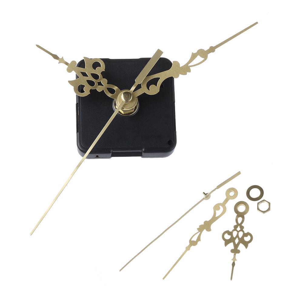 Klassisk Tyst Essential Verktyg Klockverk Mekanism Pendel Reparation Reservdelar + Visare