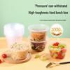 Baijie Disposable Round Microwavable Food Containers