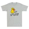 Got Any Grapes Funny Duck Cartoon Meme Quote Vintage Unisexs Short Sleeve TShirt
