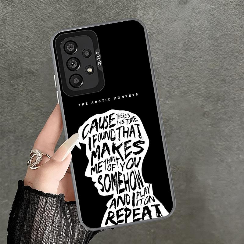 Arctic M-Monkeys Special Offer Soft Phone Case for Samsung A17 A16 A15 A14 A13 A57 A56 A55 A54 A53 A37 A36 A35 A34 A33 A26 A25 A