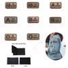 Badge Blood Type Velcro Embroidery Patch Clothing Backpack Accessory Decoration