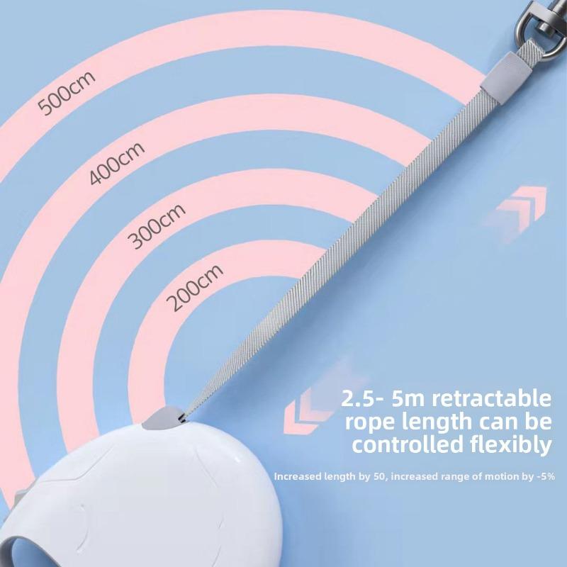 Dog Leash, Automatic Telescopic Dog Leash, Teddy Small and Medium-sized Dog Chain, Pet Leash