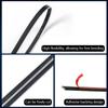 140/55.1inch Universal Car RGB Atmosphere Lamp LED Ambient Lights USB APP Remote Neon Light Strip Vehicle Decoration
