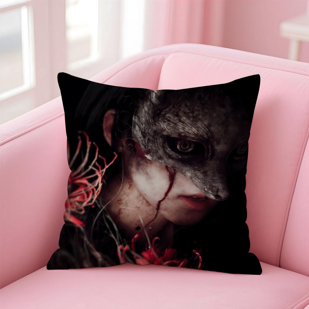 SSilent Hills Game Horror Cushion Cover Comfortable Reversible Pillow Cover Ideal For Car Sofa Bedroom & Beyond