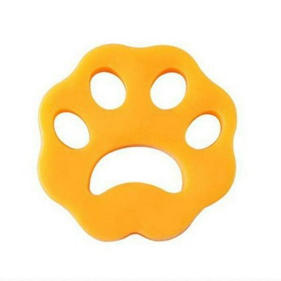 

Large Silicone Cat Paw Lint Remover - Modern Washable Double-Sided Hair Cleaning Roller