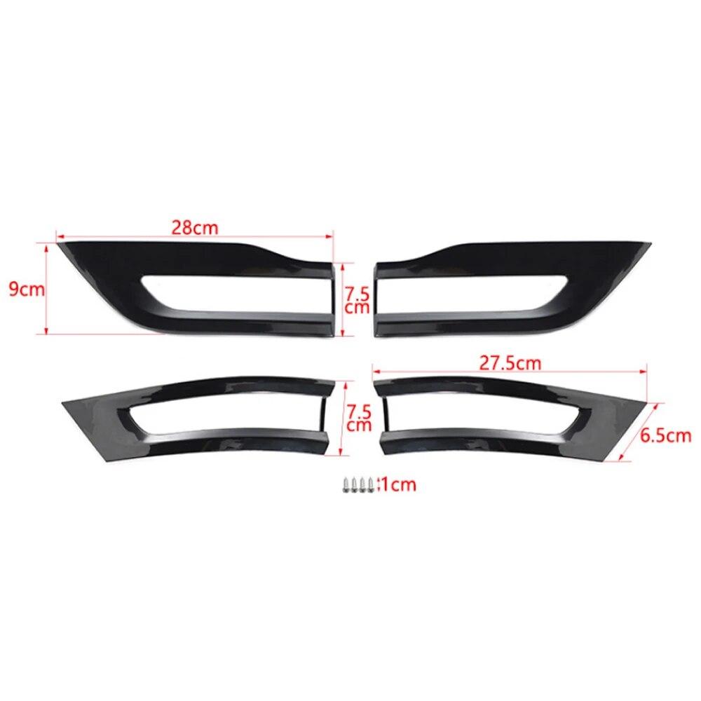 Car Rear Tail Light Lamp Guard Cover Trim Bezel for Jeep Grand Cherokee 2014 2015 2016 2017 2018 Exterior Accessories