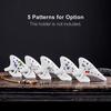 12 Holes Round Head Ceramic Ocarina Alto C Hand Painted Musical Instrument with Lanyard Music Score