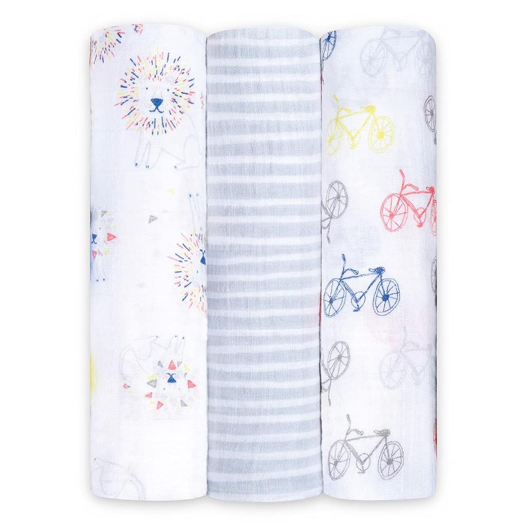 Aden anais japonez Baby cadou set cadou nou-născut lider al pachetului ANGC10003 + (Produs autentic)