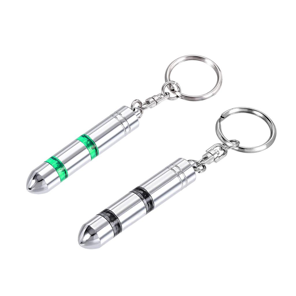 uxcell Keychain for Human Static Secondary Discharge ESD Keychain with Chrome Plated Surface and Magnetic Head 1 Anti-Static Body/Car, Eliminator,