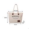 Canvas Women Shoulder Bag Handbag Casual Durable Wallet Lightweight Hobo Tote for Holiday,