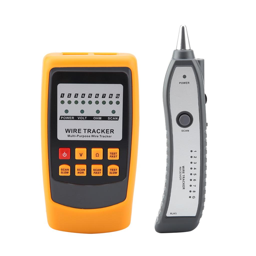 GM60 Handheld Rapid LAN Network Cable Tester Line Finder Wire Tracker Tool