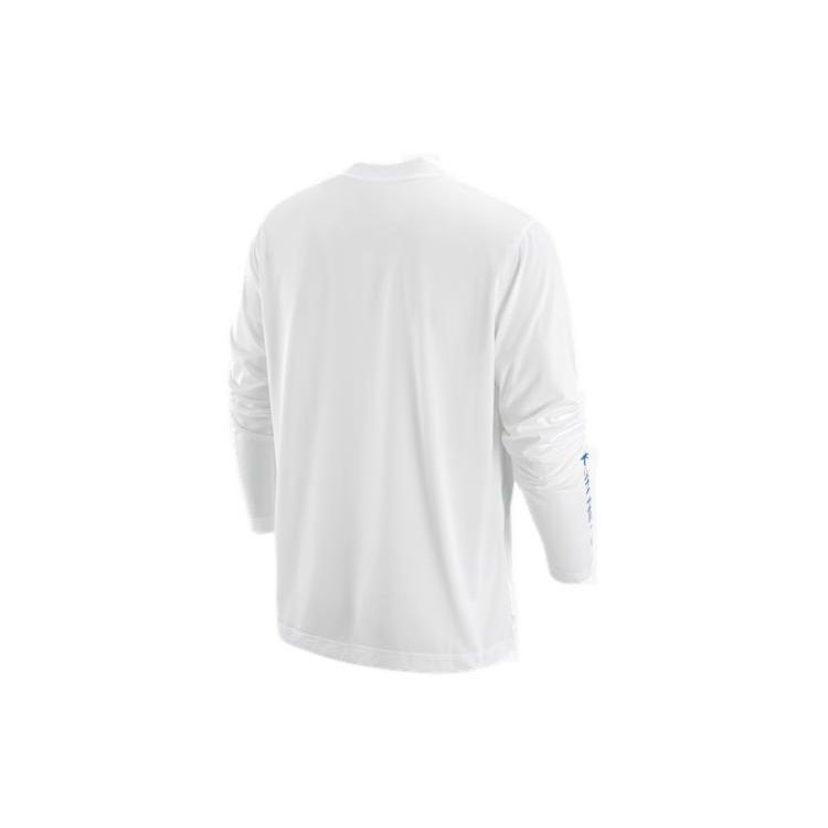 Nike Letter Pattern Print Long Sleeve T-Shirt Men Tops White DR2182-100